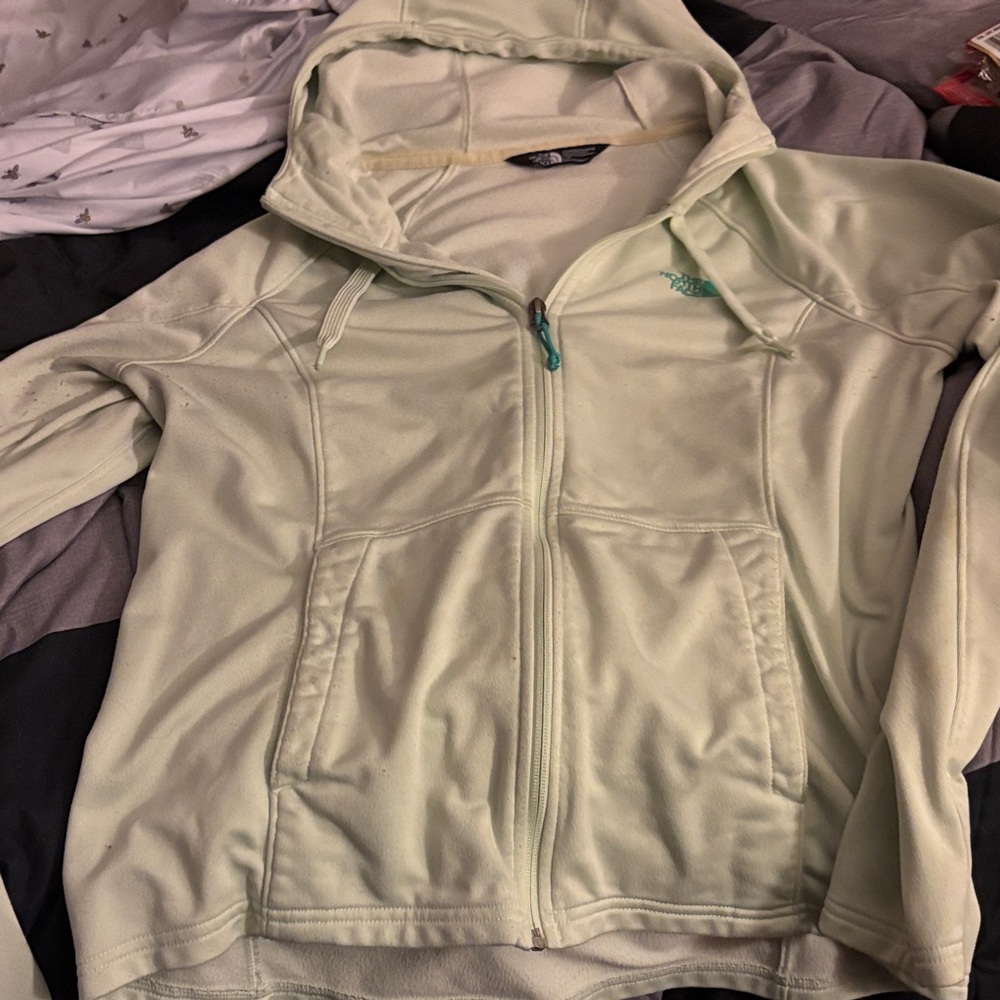 The North Face Mint Green Women's Hoodie Jacket
